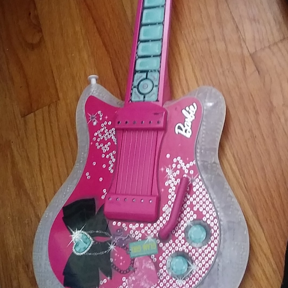 Barbie guitar